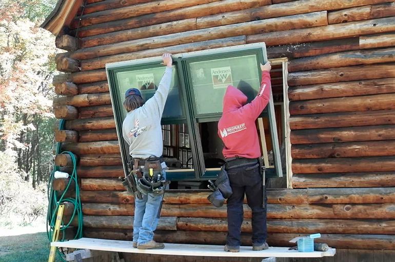 Установка окна на старую коробку Установка окна на старую коробку