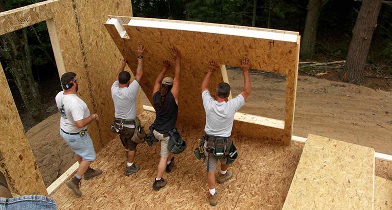 Как построить стену для дома пошаговая инструкция
