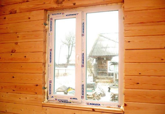 Как установить пластиковое окно в деревянном доме своими руками: пошаговая инструкция, видео